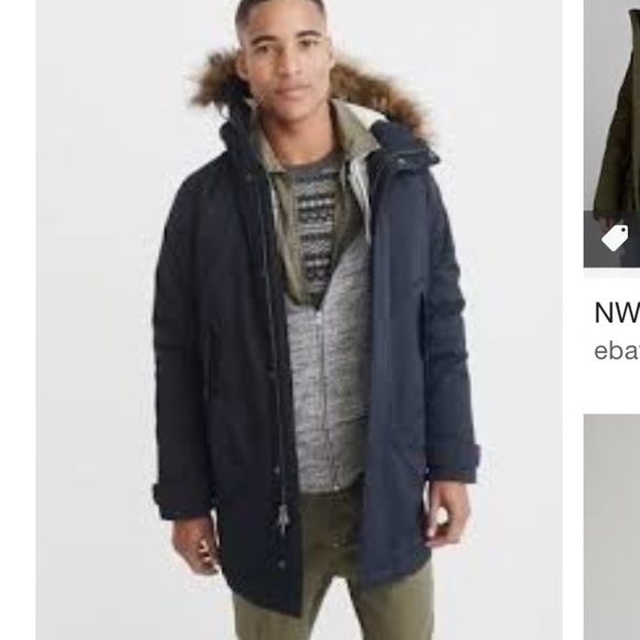 ABERCROMBIE Fitch ⭐️M51 down filled parka